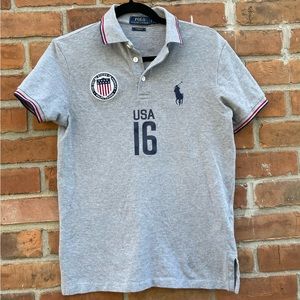 Polo Ralph Lauren USA Custom Fit Polo